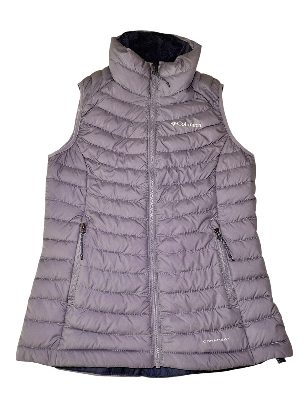 Columbia Women's Light Purple Packable Puffy Vest